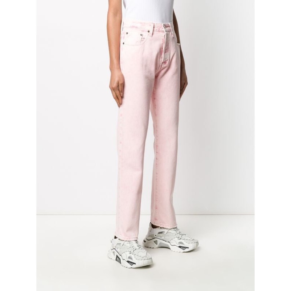 NWT Levi’s 501 Skinny Pink Jeans